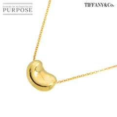 【早い者勝ち】TIFFANY＆Co. ティファニー 18K ビーンズ ネックレス TIFFANY&Co. ティファニー ビーン ネックレス 18金 K18イエロー