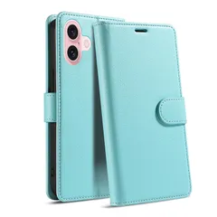 QUEASON「iphone 16 plus 用 ケース 手帳型」スタンド機能 いphone16plus ケース 手帳型 マグネット式 iphone16plus ケース 手帳型 携帯カバー iphone16プラス ケース 手帳型 カード収納 落下防止 アイ 1