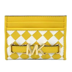 マイケルコース ケース カードケース Michael Kors リード ラージ カードホルダー 35T4G6RD3Y GOLDEN YELLW アウトレット レディース