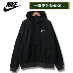 美品 ナイキ NIKE ナイロンジャケット ウインドランナー L 相当 表記 M ブラック 00s 刺繍ロゴ フード付き ラグラン メッシュ裏地 Y2K スポーツミックス ストリート Y2K オーバーサイズ ウインドブレーカー スポーツウェア 古着 P312