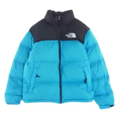 THE NORTH FACE ノースフェイス ダウンジャケット NF0A3C8D 1996 Retro Nuptse Jacket ヌプシ ダウン ジャケット ライトブルー系 L【中古】のサムネイル