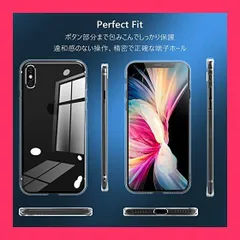 【ストラップ 付き】 iPhoneXS ケース 透明 iPhoneX クリアケー