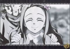 [중고] 식기 쪼문 완두자 종이제 랜천 매트 [귀멸의 칼날×ufotable DINING THEATER DINING 검 대장장이의 사토편] 내점 특전