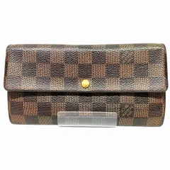 ルイヴィトン　Louis Vuitton　ダミエ　ポルトフォイユ　サラ　N61734　長財布　ユニセックス