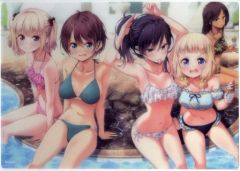 [중고] 데스크 매트 [단품] 집합 B4 데스크 매트 [코믹스 NEW GAME! 12 권 멜론 북스 한정 세트] 동봉 특전