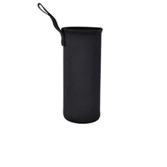 550ml_ブラック/black ペットボトルカバー 500ml 水筒カバー 断熱ネオプレン 水筒ケース 550ml ボトルカバー 600ml (550ml, ブラック/black)