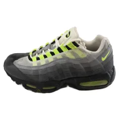NIKE (ナイキ) 【観賞用】12年製 AIR MAX 95 OG Yellow Gradation エアマックス95 イエローグラデーション ローカットスニーカー グレー/イエロー US10.5/28.5cm 554970‐174