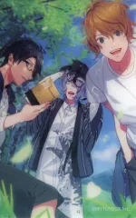 【中古】キャラカード [単品] 甘梨イソラ＆建比良ソウスケ＆櫛奈雫トア クリアカード 「Switchソフト 7’scarlet for Nintendo Switch アニメイト限定セット」 同梱特典