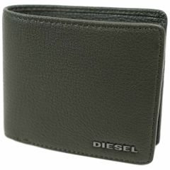 ディーゼル 財布 メンズ ユニセックス X06627 P0396 T7167 小銭入れあり 二つ折り財布 ダークグリーン系 DIESEL HIRESH S X06627-P0396-T7167