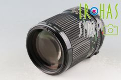Canon FD 100mm F/2 Lens #59878F4