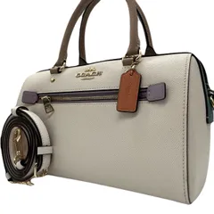 日本未発売<!-利用不可文字-!>COACH コーチ ROWAN SATCHEL ローアンサッチェル ショルダーバッグ ハンドバッグ 2way クロスグレイン