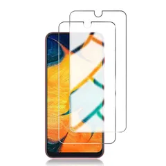 【新着商品】【二枚】FOR Galaxy A30 SCV43 用のガラスフィルム for Galaxy A30 SCV43 用のフィルム 液晶保護フィルムfor Galaxy A30 SCV43 用のケース 強化保護ガラス 硬度9H 衝撃吸収 透過率高 指紋防