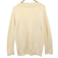 アデイインザライフ ウールブレンド 長袖 セーター ホワイト系 a day in the life ニット UNITED ARROWS レディース 古着 【231226】