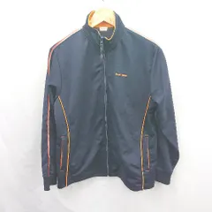 ◇ ⊇ CONVERSE コンバース 長袖 トラックジャケット サイズ3L ネイビー オレンジ メンズ E  【1507030014971】