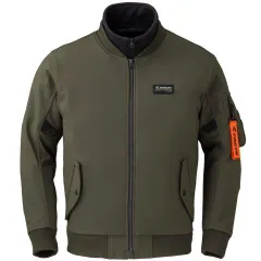 ソフトシェル フライト ジャケット ダークカーキ 3XLサイズ RSJ734 アールエスタイチ