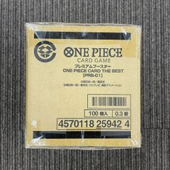 ONE PIECE ワンピースカードゲーム プレミアムブースター THE BEST【PRB-01】 未開封 1カートン（10 BOX入り） （伝票跡なし）