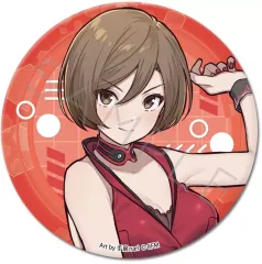 【中古】バッジ・ビンズ MEIKO 「初音ミク＆ピアプロキャラクターズ 丸型缶バッジ(76mm)」