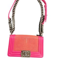 CHANEL／BOY CHANEL（ボーイシャネル 2WAY）ピンク