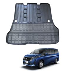 スピード発送 C28系 セレナ 防水 防臭 立体型 ラゲッジマット 車種専用 カーマット 3Dマット 立体構造 トランクマット FC28 FNC28 NC28 抗菌 滑り止め カスタムマット 車内 室内 フロアマット (FM079)