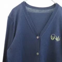 ルシアンペラフィネ lucienpellatfinet カーディガン トップス カシミヤ混 ロゴ 刺繍 698981iのサムネイル