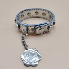 【S18414】ヴィヴィアンウエストウッド　レザーブレスレット