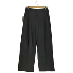 ユニクロ UNIQLO ブラッシュドジャージータックワイドパンツ レディース JPN：M 