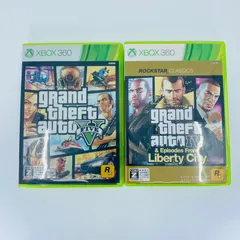 xbox360 グランドセフトオートⅣ コンプリートエディション　grand theft auto episodes from Liberty City grand theft auto Ⅴ