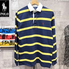 美品　 ラルフローレン　ストライプポロシャツ　常田大希着用 常田大希着用 ポロラルフローレン ラガーシャツ ボーダー - メルカリ