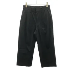 CURLY カーリー ADVANCE WIDE TROUSERS スラックスパンツ 172-42061 ブラック 0のサムネイル