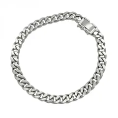 5kha068】喜平 ブレスレット Pt850 プラチナ 2面 シングル 17.5cm 30.2  