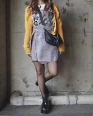 Mellow Rib Cardigan (yellow)