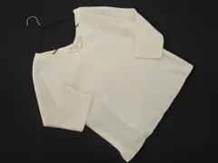 KUMIKYOKU 組曲 Vネック カットソー sizeS2/オフホワイト ■◇ レディース