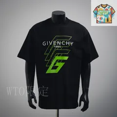 【今日WTO】GIVENCHY 25ss フォールド大 G プリント半袖 T シャツ-DG21