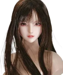 1/6 フィギュア ヘッド 12インチ アジア系 美少女モデル 手