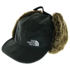 THE NORTH FACE (ザノースフェイス) FRONTIER CAP NN41708 ナイロン フェイクファー フロンティア キャップ 帽子 ブラック