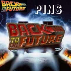 【新品】BACK TO THE FUTURE TITLE LOGO PINS バックトゥーザフューチャー ロゴ ピンズ ピンバッヂ