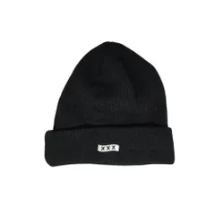 GOD SELECTION XXX ゴッドセレクショントリプルエックス × New Era Beanie ニット キャップ F ブラック