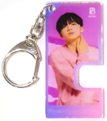 【中古】キーホルダー RYUHEI(BE：FIRST) モバイルスタンドキーホルダー 「CD Bye-Good-Bye」 セブンネット購入特典