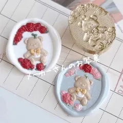 ご確認用》(特承分)暖色系♡スウィーツくまちゃんパーツ