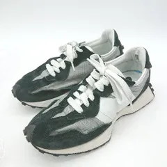 ◇ ⊇ New Balance U327WEC 327 ローカットスニーカー サイズ24.5 ブラック グレー レディース メンズ E  【1502180039393】