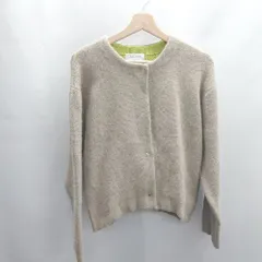 ◇ ⊇ Simplicite シンプリシテェ 長袖 カーディガン サイズF ベージュ レディース E  【1503050005623】