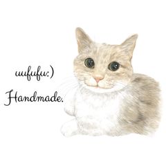 Happy smile！ 手描き コーギーさんと 革タグの サージカルステンレス 