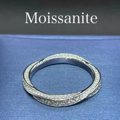 モアサナイト ツイストフルエタニティ　シルバー【TFS】