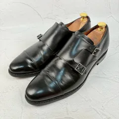 【希少モデル】Alden シングルモンクストラップ シューズ US9D 黒 希少モデル】Alden シングルモンクストラップ シューズ US9D 黒