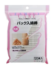 【新品・2営業日で発送】白十字 FC パック入綿棒 120本入
