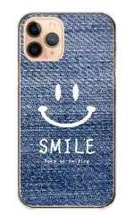 OPPO Reno 13A ケース カバー オッポリノ 13A スマホケース ハードケース デニム柄 ジーンズ スマイル 笑顔 ニコちゃん にこ niko ステッチ クール おしゃれ シンプル カラー03