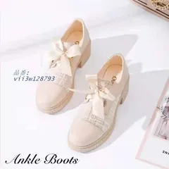 アンクルブーツ チェック柄 靴紐 靴 レディース ローカット ヒール5CM かわいい ショートブーツ ブーツ チャンキー おしゃれ 厚底  vii3w128793