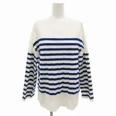 ビーミングバイビームス B:MING LIFE STORE by BEAMS カットソー ボーダー バイカラー 長袖 F 白 青 ホワイト ブルー /FF