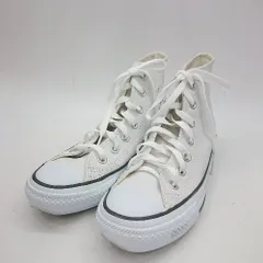 ◇ Θ CONVERSE コンバース ハイカットスニーカー サイズ23.5 ホワイト系 レディース E  【1504210008195】のサムネイル