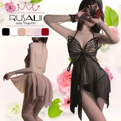 【gr-3713】 ベビードールランジェリー 下着 セクシー  ランジェリー 下着 レディース 蝶  超過激 ワンピース ネグリジェ シースルー ベビードール キャミソール インナー セクシー ランジェリー スリップ セクシーランジェリー 赤  紫